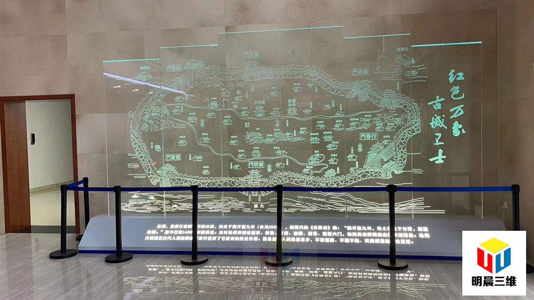 激光內雕玻璃在展館中的創新應用與視覺效果