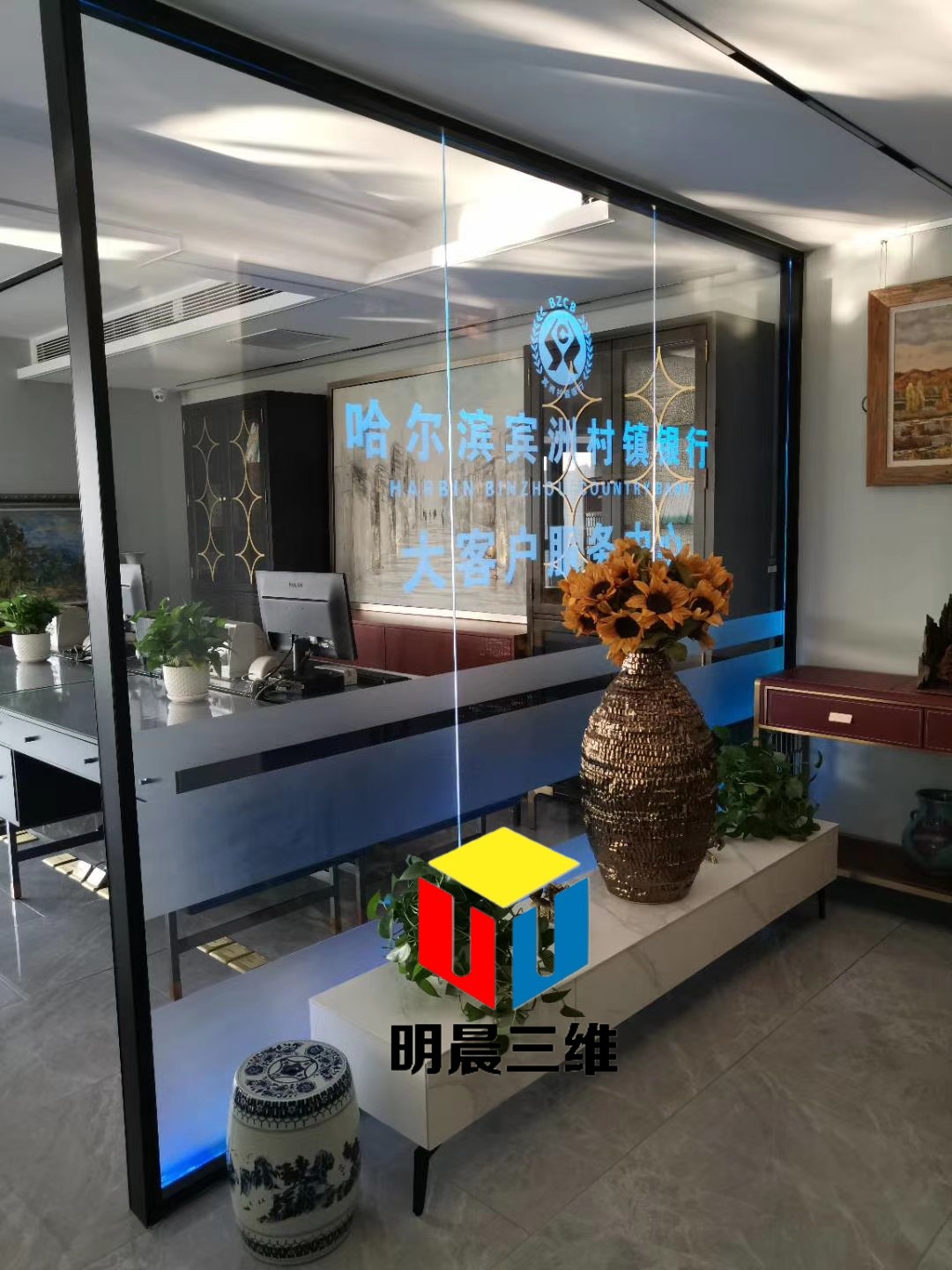 光影交織:激光內雕玻璃導視牌的現代應用與未來展望
